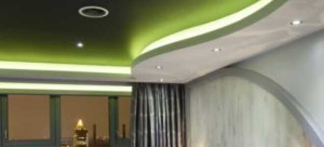 Выбираем лучшие светильники для натяжных потолков