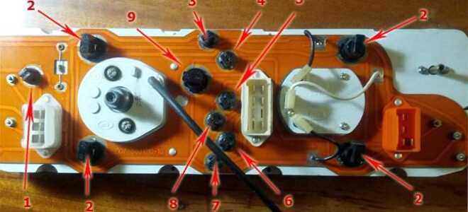 Подсветка приборной панели ВАЗ 2107: какие лампы нужны и как заменить