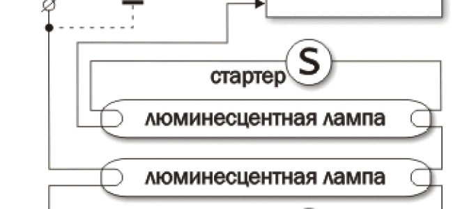 Для чего нужен стартер для люминесцентных ламп, все подробно