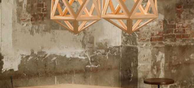 Деревянные люстры: необычные, для дома и дачи, своими руками