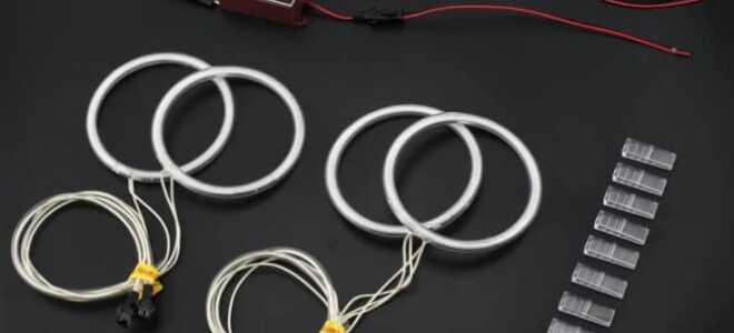 Ангельские глазки на ВАЗ 2110: установка и подключение своими рукаи