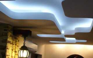 Как сделать LED-подсветку (скрытый свет) на потолке