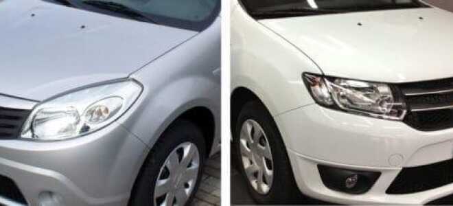 Замена лампы ближнего света на Рено Сандеро: какие нужны