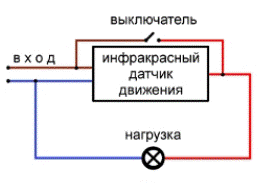 Схема с выключателем
